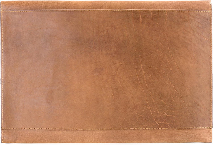 HOLZRICHTER Berlin Laptop 13“ Sleeve - Premium Hülle aus Leder – Ledertasche für Notebook Apple MacB