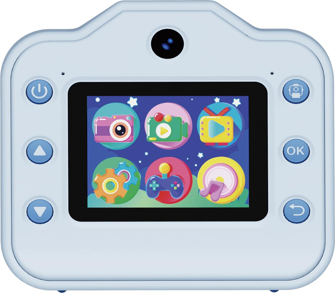 Instant Print Camera Blue