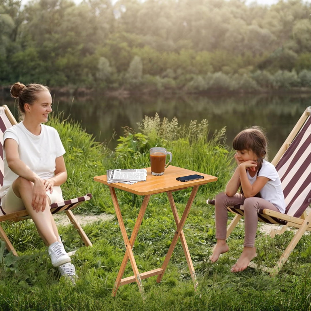 Premier Interiors Snack Tisch, Wood, 49 x 39 x 65cm, 49 x 39 x 65cm