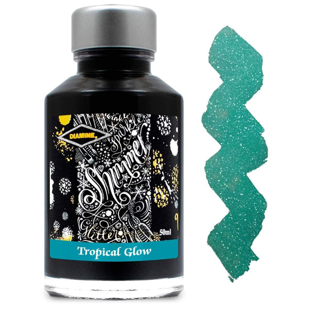 Diamine: schimmernde Tinte, 50 ml, Farbe: Tropical Glow