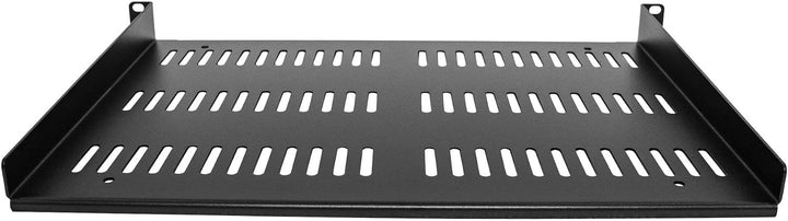 StarTech.com 1HE 19 Zoll Fachboden für netzwerk schrank - Freitragende perforierte Rack ablage für S
