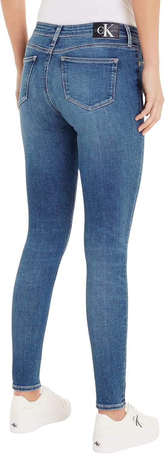 Calvin Klein Damen Hosen 26W / 32L Denim (Denim Dark), 26W / 32L Denim (Denim Dark)