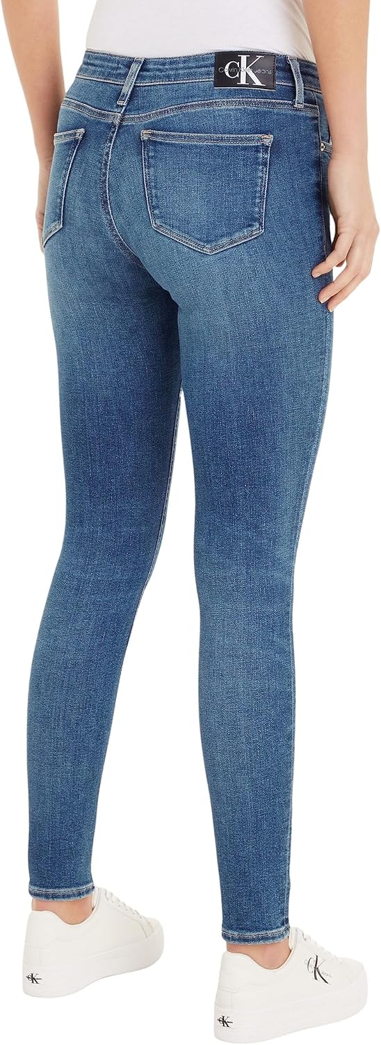 Calvin Klein Damen Hosen 26W / 30L Denim (Denim Dark), 26W / 30L Denim (Denim Dark)