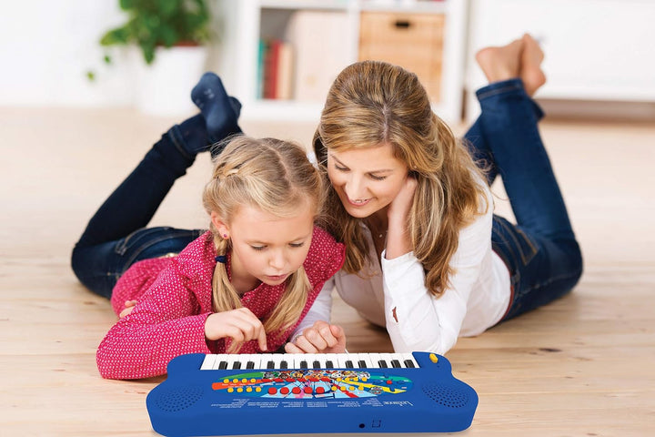 Lexibook K703PA Paw Patrol Elektronisches Keyboard, 32-Tasten-Piano, Mikrofon zum Singen, 22 Demo-So