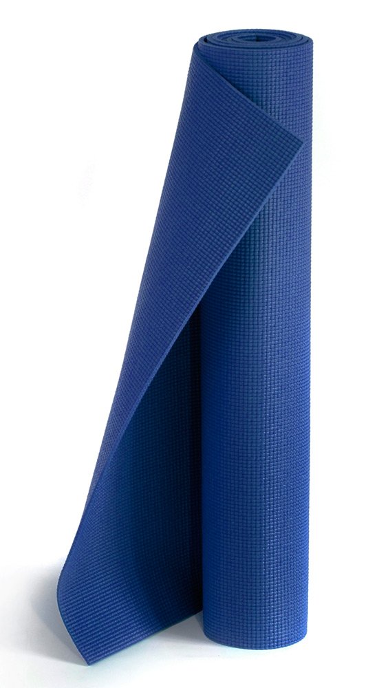 Yogistar Yogamatte Plus - rutschfest und extra lang - 8 Farben Blue