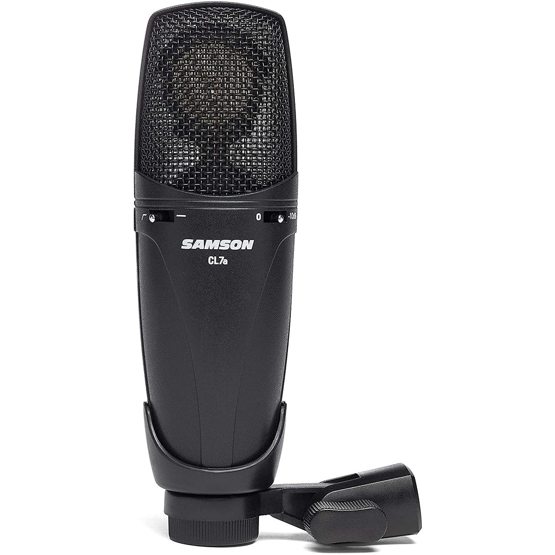 SAMSON CL7a – Grossmembran Kondensatormikrofon (Cardioid) für Studio-Vocals, Instrumente & Laute Sig