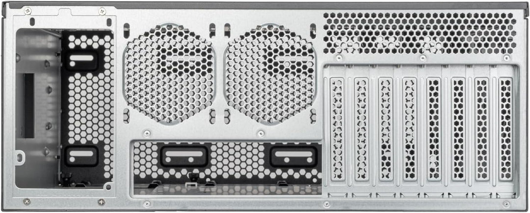 Silverstone Technology RM4A - 4U Rackmount-Servergehäuse mit erweiterter 360-mm-Radiator-Kompatibili