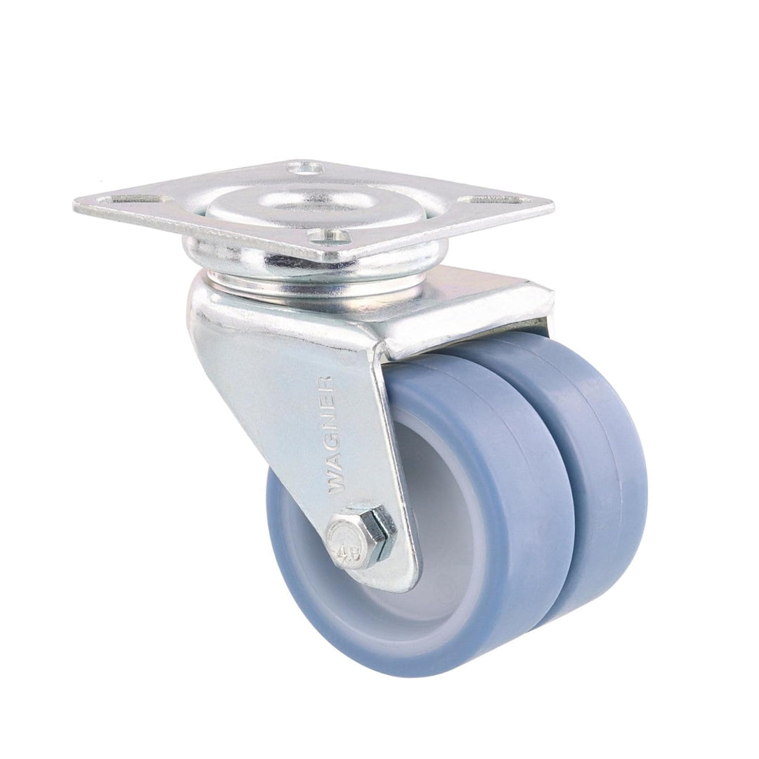 WAGNER Strandkorbrollen 4tlg. Set/Apparaterollen/Doppelrollen - ULTRASOFT - Durchmesser Ø 50 mm, Bau