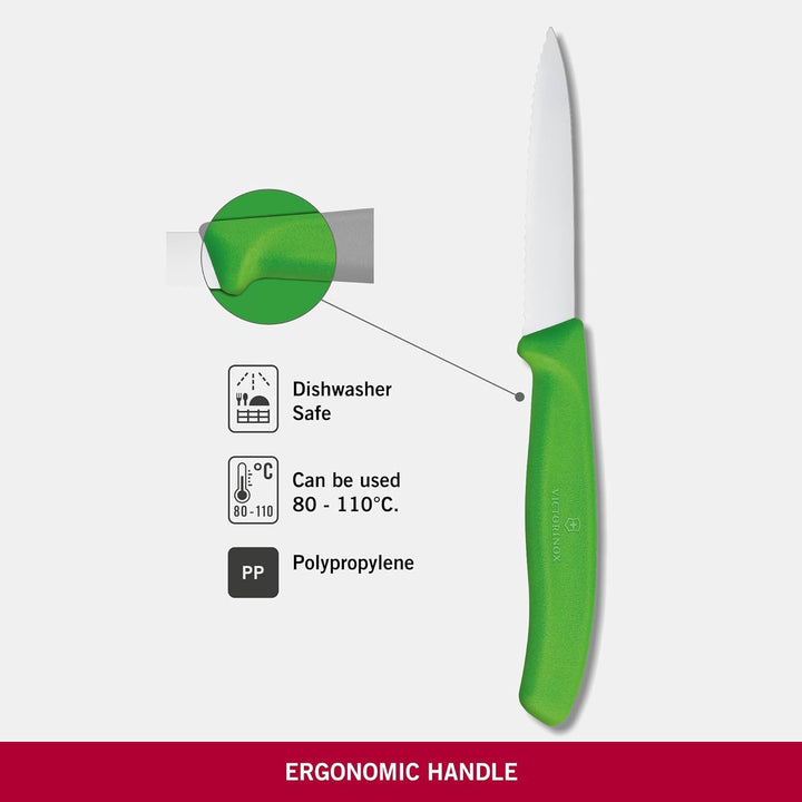 Victorinox Gemüsemesser Swiss Classic grün 8 cm Grün Single, 8 cm Grün Single