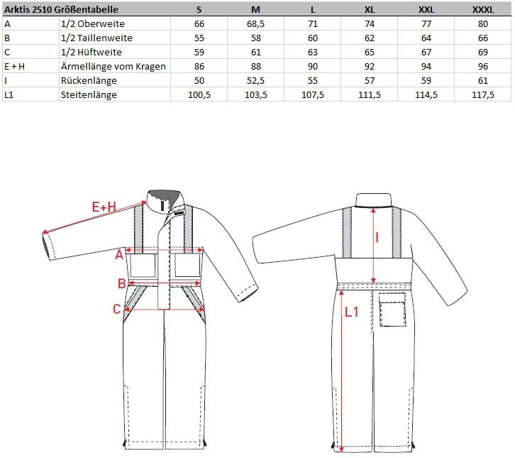 Legendary Thermo Overall 2510 Arktis Anzug Winter Kälte Angelanzug, M