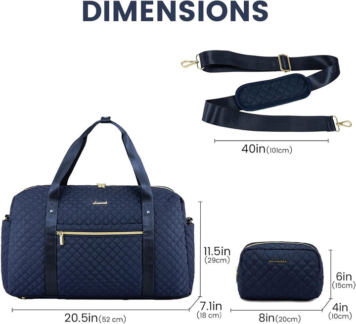 LOVEVOOK Reisetasche Damen Sporttasche Gross mit Laptopfach Weekender Handgepäck Tasche Gym Bag Trav