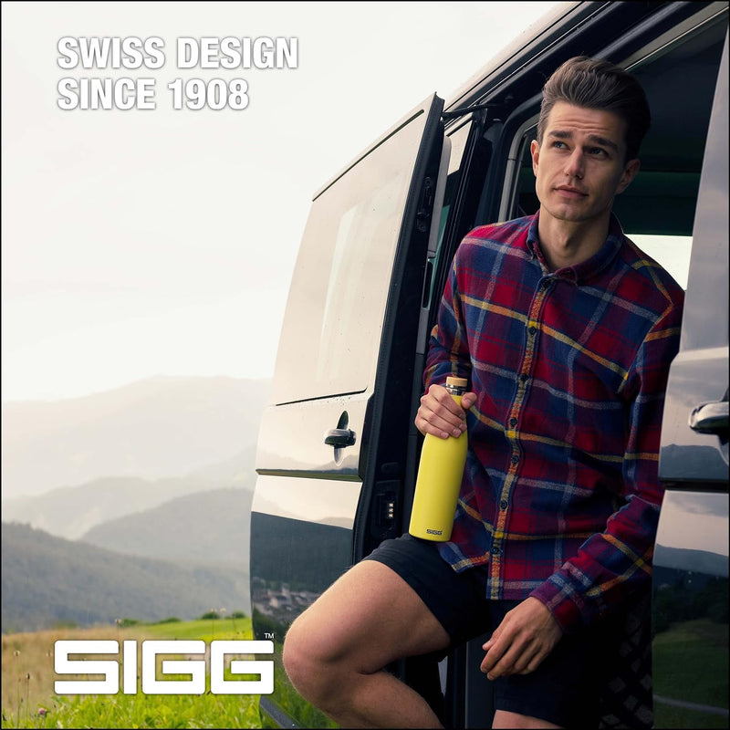 SIGG - Isolierte Trinkflasche - Meridian - Auslaufsicher - Extra schlank - BPA-frei - Plastikfrei -