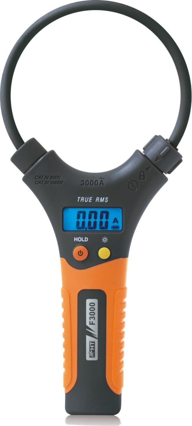 HT Instruments F3000 Stromzange digital CAT III 1000 V, CAT IV 600V Anzeige (Counts): 3000
