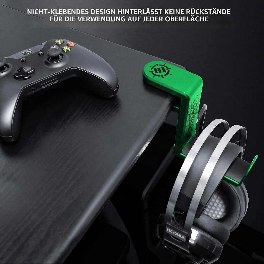 ENHANCE PC Gaming Headset Kopfhörer Halterung Hanger Mount Kopfhörer Stand mit verstellbaren & Schwe