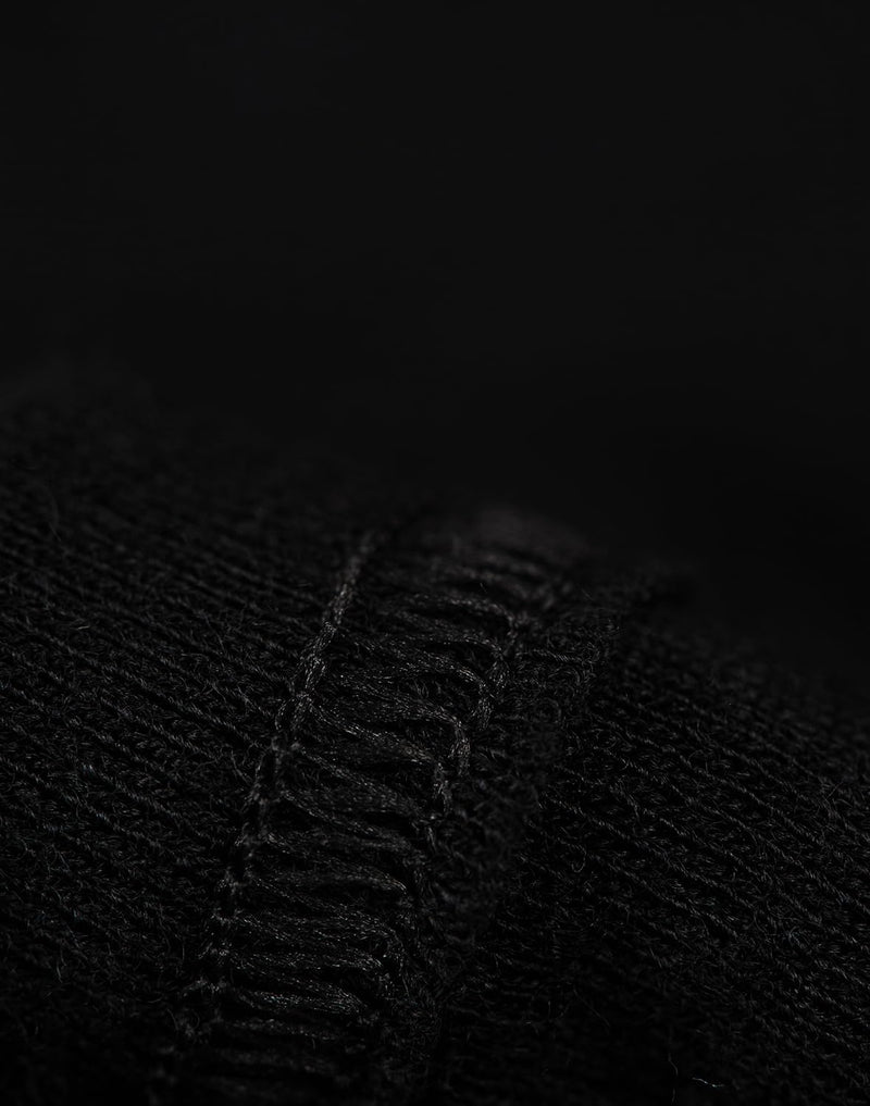 Dilling Merino Langarmshirt für Damen - Extra Feine Unterwäsche aus 100% Bio Merinowolle 38 Schwarz,