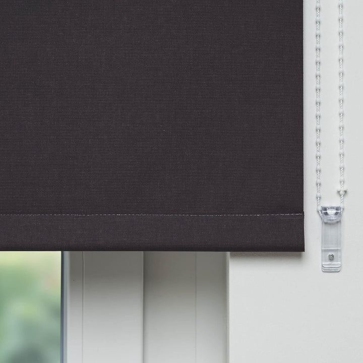 Liedeco® Rollo, Fenster Rollo, Kettenzug-Rollo / 92 x 180 cm (Breite x Höhe), Cappuccino/Verdunkelnd