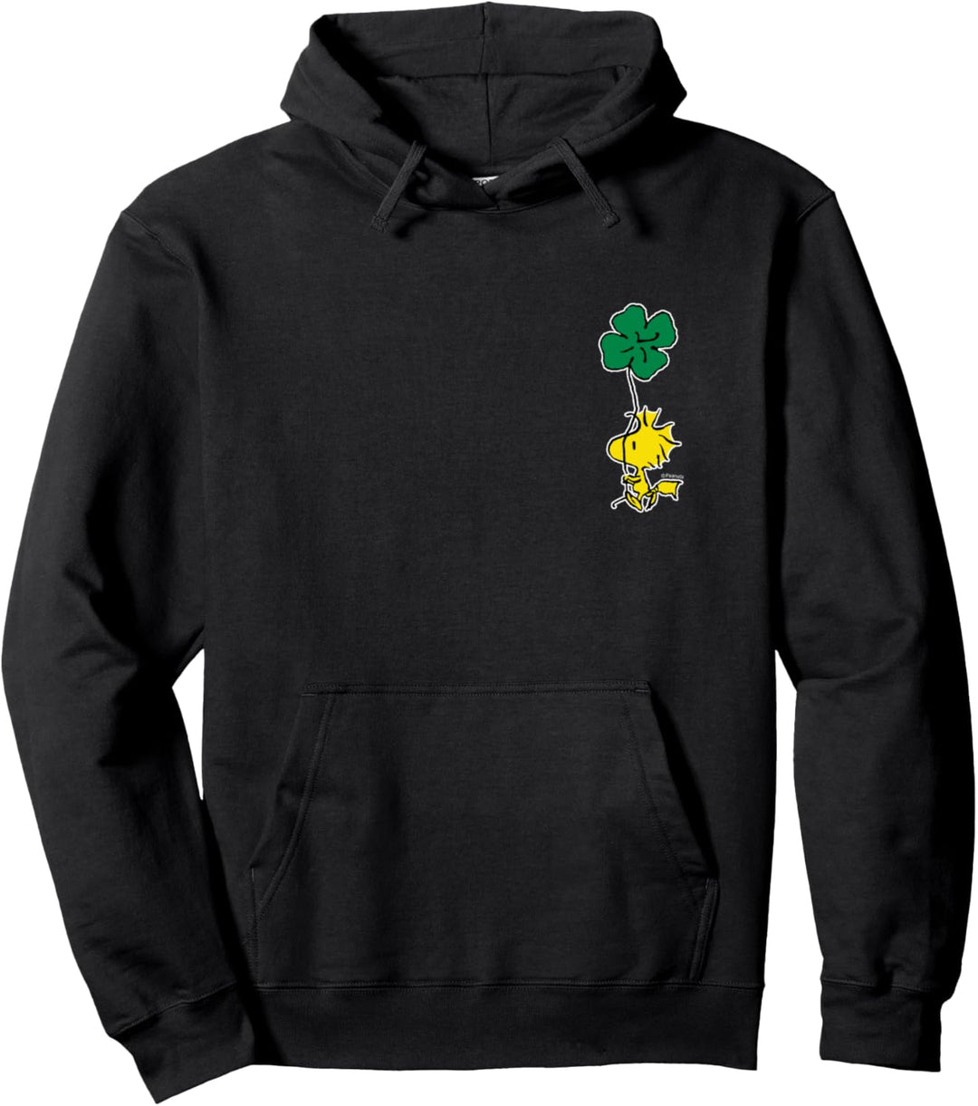 Peanuts - St. Patricks Day Woodstock Lucky Clover Pullover Hoodie