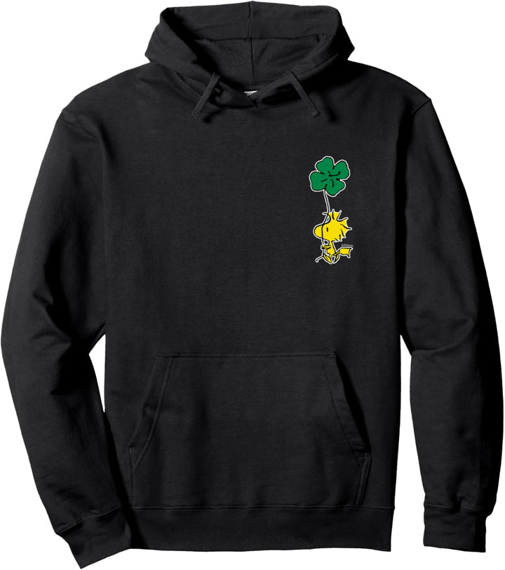 Peanuts - St. Patricks Day Woodstock Lucky Clover Pullover Hoodie