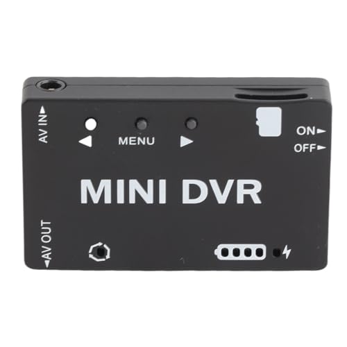 Dilwe RC-Videorecorder-Modul, Mini-RC-DVR-Modul Video NTSC PAL Umschaltbar Eingebauter Akku Video-Au