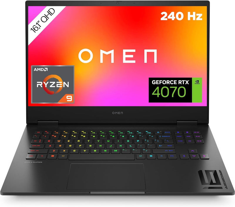 OMEN Gaming Laptop | 16,1" QHD IPS 165Hz Display | AMD Ryzen 9 6900HX | 32 GB DDR5 RAM | 1 TB SSD |