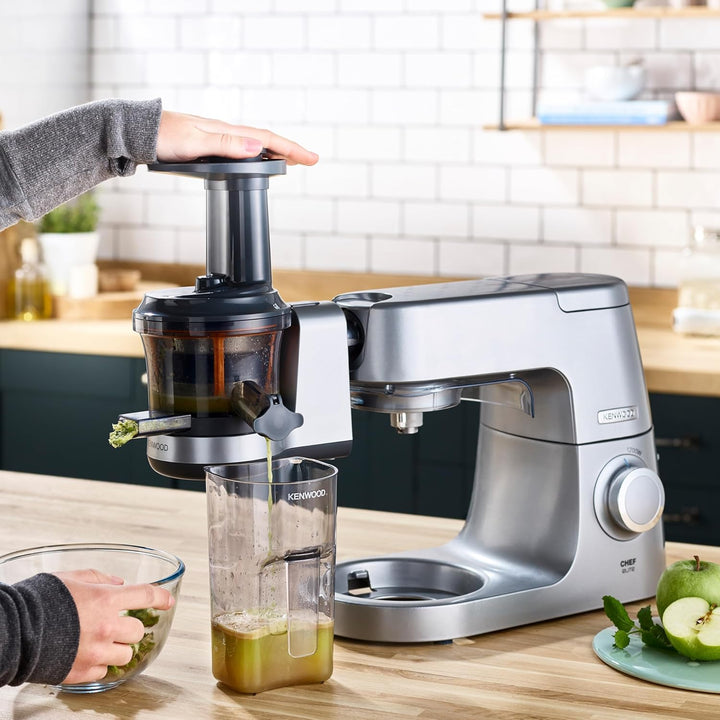 Kenwood Slow Juicer KAX720PL Zubehör für Kenwood Küchenmaschinen, elektrischer Entsafter mit 400ml S