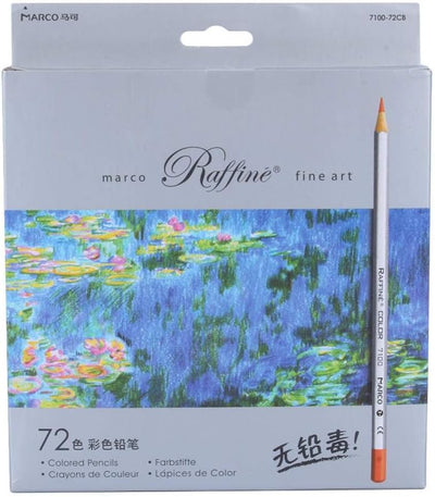 72 Buntstifte Professional Oil Base Buntstifte Set für Kunstzeichnungen Skizze Geeignet für Erwachse