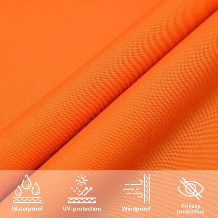 vidaXL Sonnensegel Oxford-Gewebe Rechteckig 2x2,5 m Orange 2 x 2.5 m Orange, 2 x 2.5 m Orange