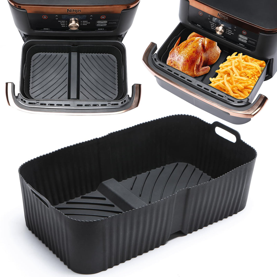 Airfryer Zubehör Für Heissluftfritteuse Ninja Af500EU Af500EUCP 10,4L, Silikonform Für Heissluftfrit