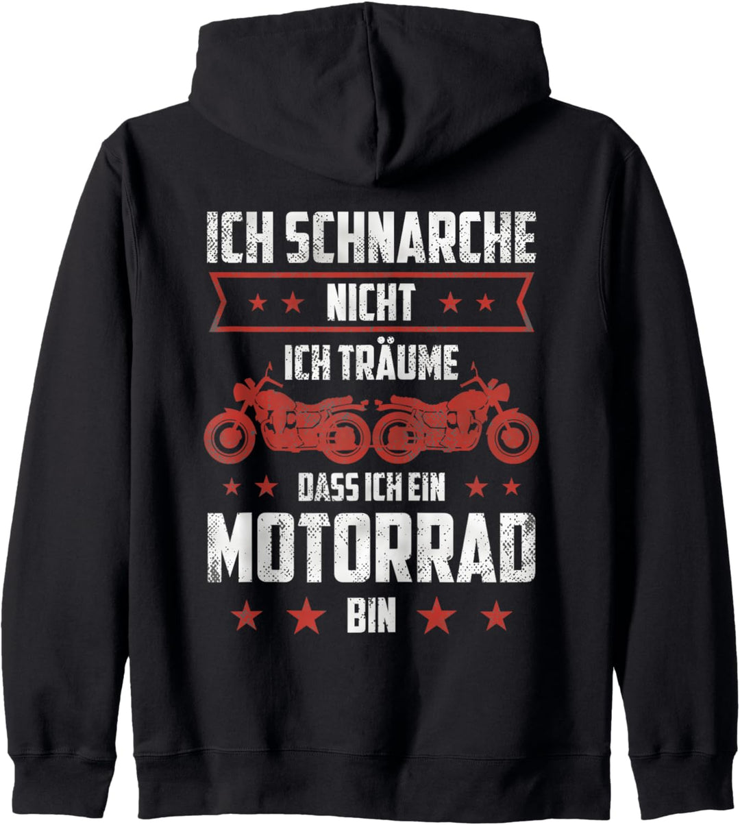 Motorradfahrer Geschenk Für Biker Mit Motorrad Lustig Spruch Kapuzenjacke