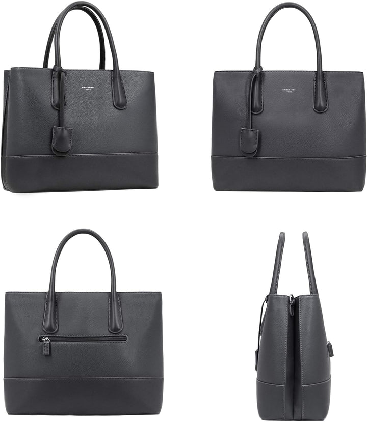 David Jones - Damen Grosse Handtasche Henkeltasche - Tote Shopper Bag PU Echtes Leder Stil - Multi P