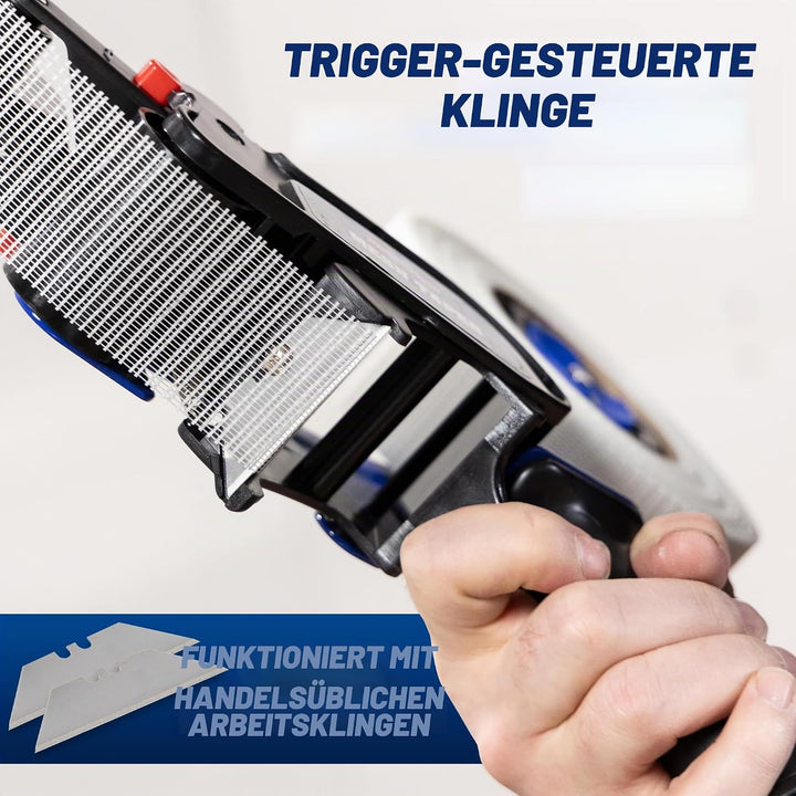 Netz-Trockenwandabroller, MT72 Kunststoff, 318x254 mm 1 Blau, 1 Blau