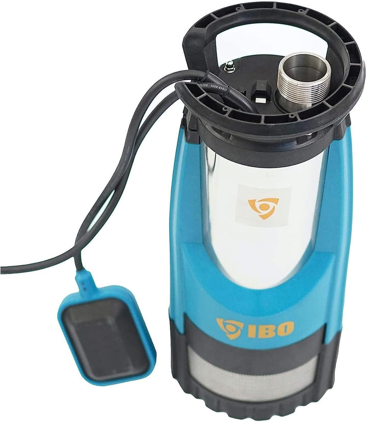 IBO Tauchpumpe Multi IP 1200W INOX 6300l/h Wasserpumpe Edelshtahl Bewässerung