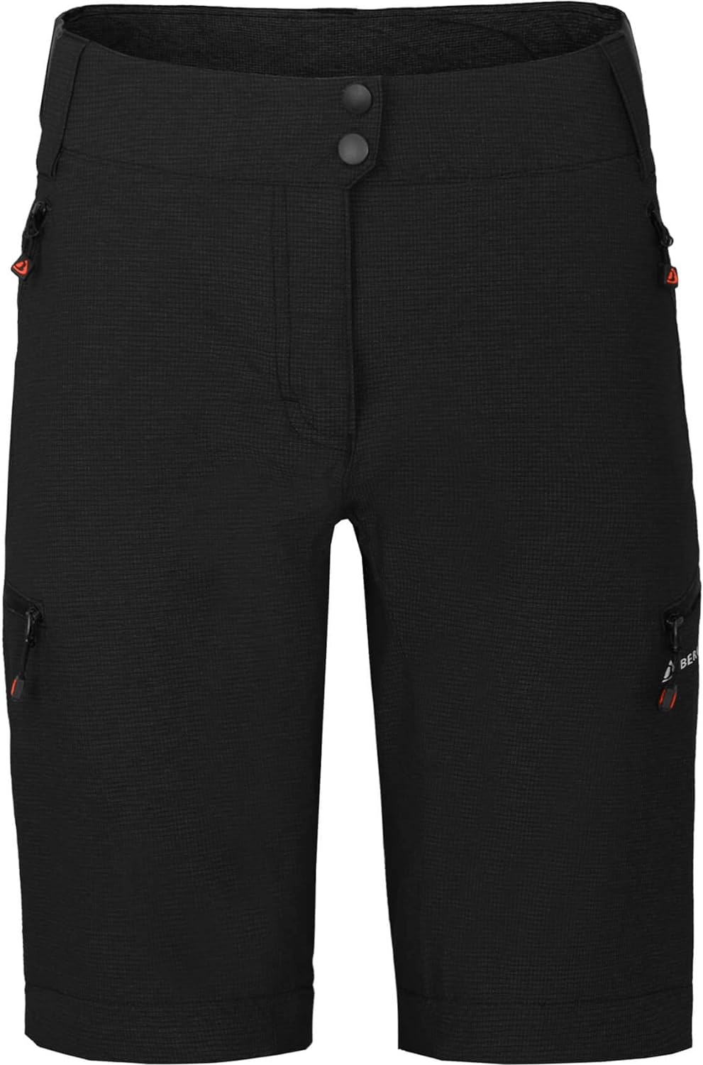 Bergson VINA Zipp-off | Damen Radhose (mit gepolsterter Innenhose), robust, elastisch - robust - ela