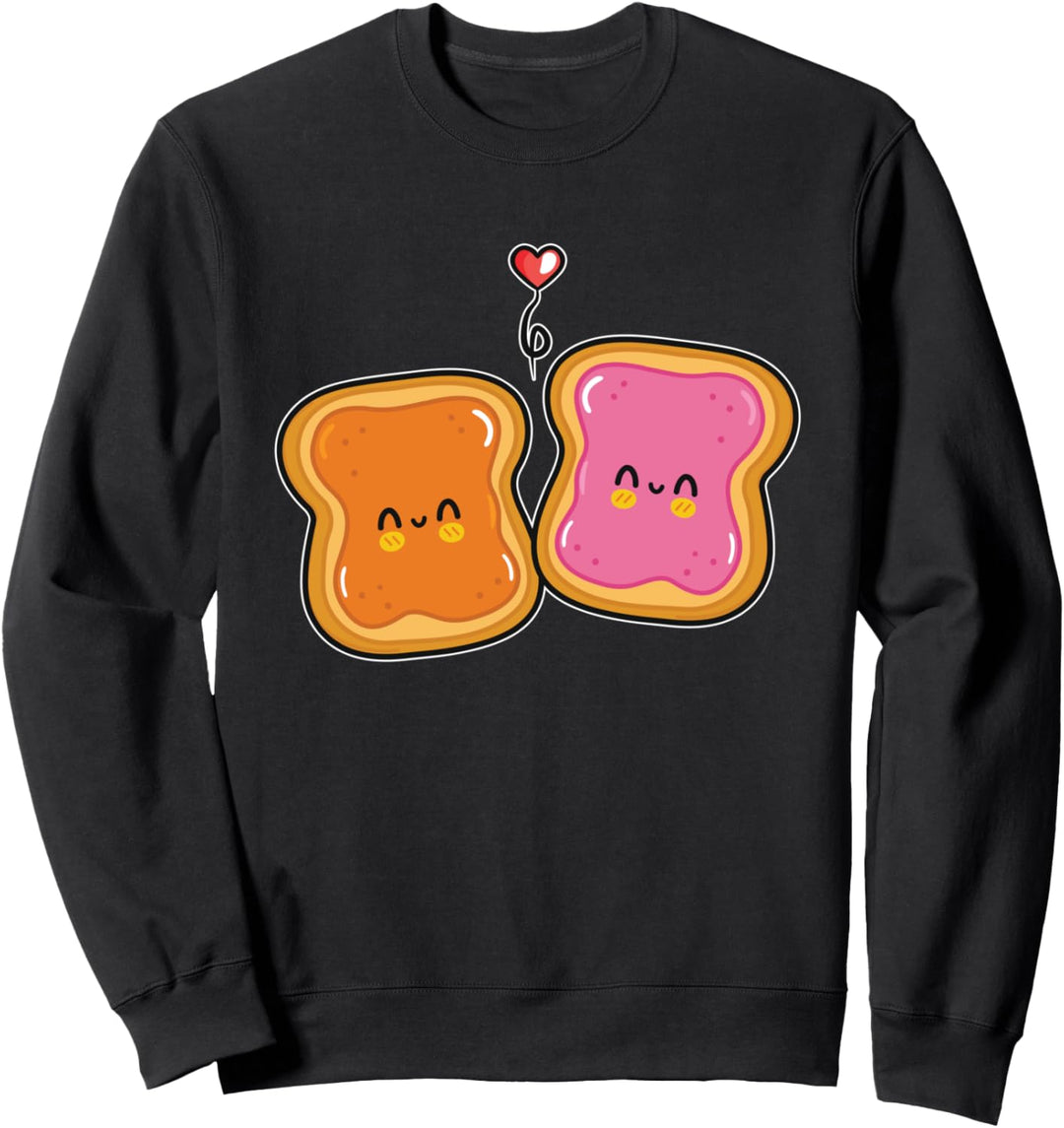 Peanut Butter Aufstrich Liebe - Sandwich Erdnussbutter Sweatshirt