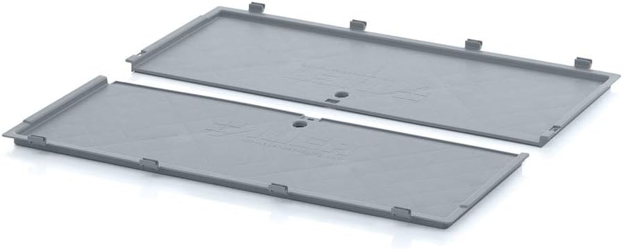 Faltbox + Deckel Auer FBD 64/42 Klappbox Kunststoff Box 60 x 40 x 42cm Volumen 87L | Stapelbehälter