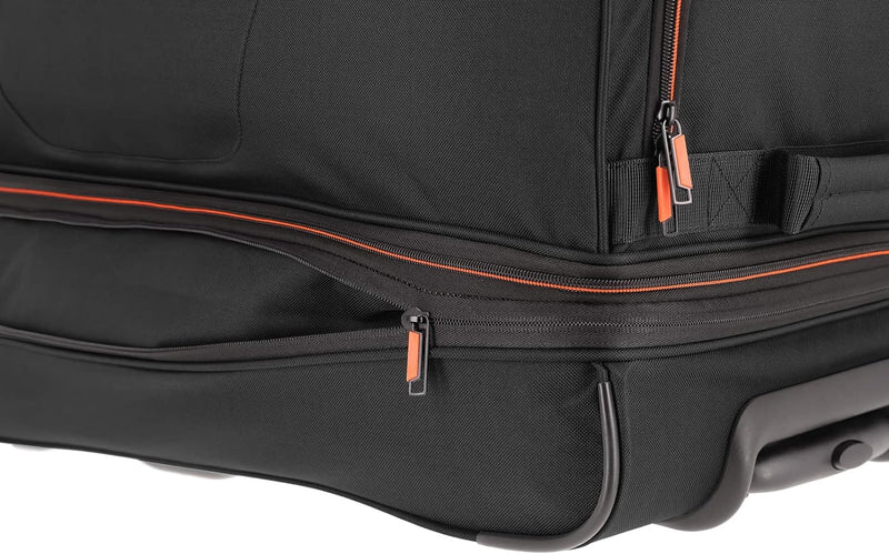 travelite 2-Rad Trolley Reisetasche Gr. L mit Dehnfalte, Gepäck Serie BASICS: Weichgepäck Reisetasch