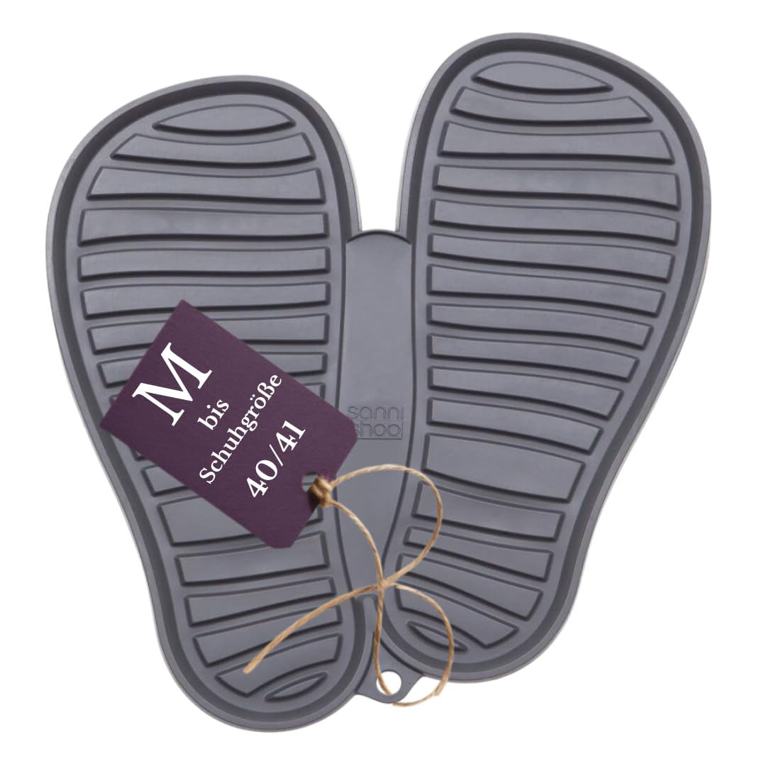 Sanni Shoo Shoo.Pad Schuhablage Schuhabtropfschale – Waschbare Schuhmatte in versch. Grössen & Farbe