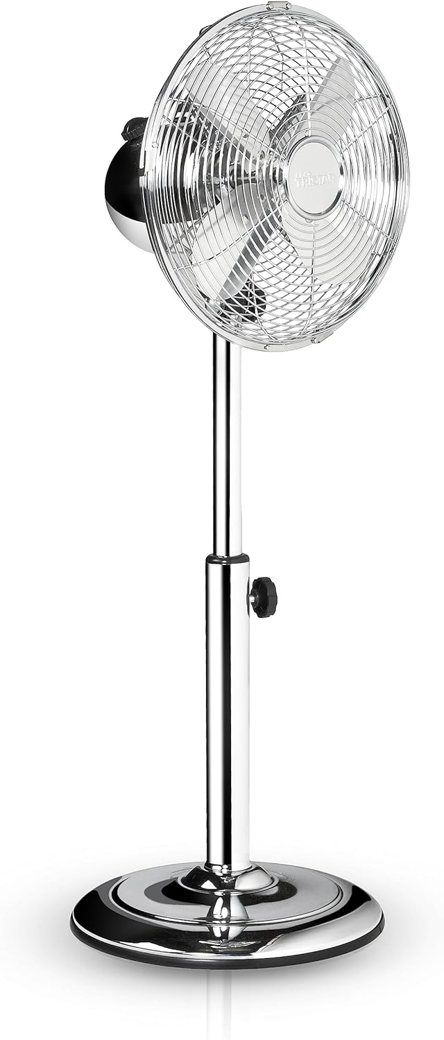 Tristar VE-5952 Standventilator – 25 cm Durchmesser – 3 Geschwindigkeiten – 30 W –Höhenverstellbar –