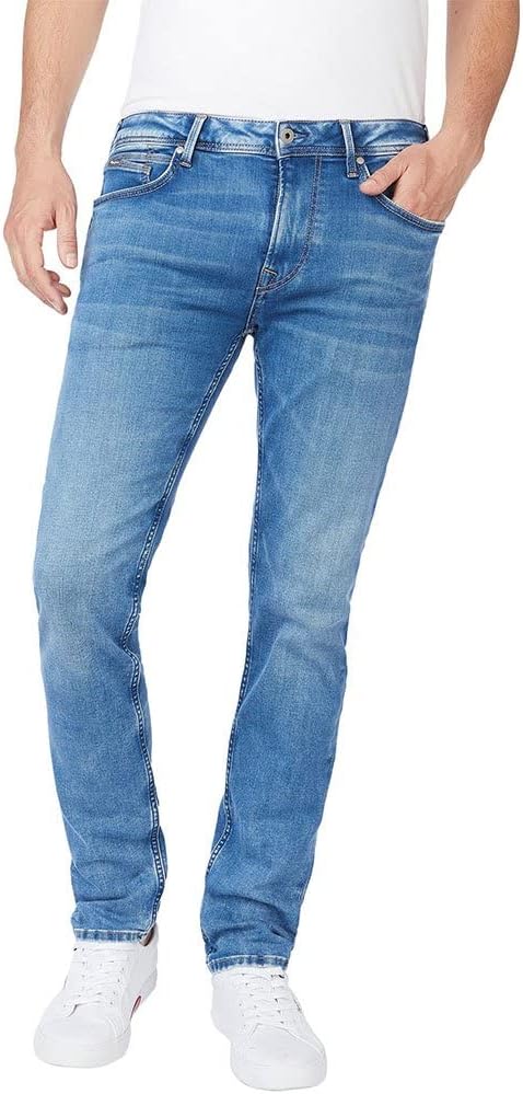 Pepe Jeans Herren Jeans Hatch Regular 33W / 30L Blue (Denim-wr3), 33W / 30L Blue (Denim-wr3)