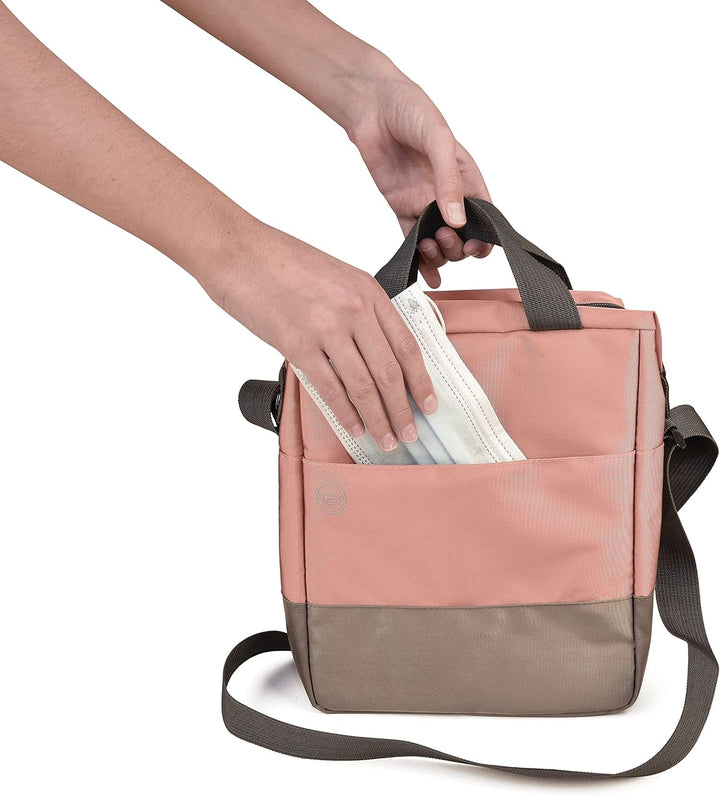 IRIS 8411398901541 LUNCHBAG URBAN SOFT PINK, 18/8 Stainless Steel