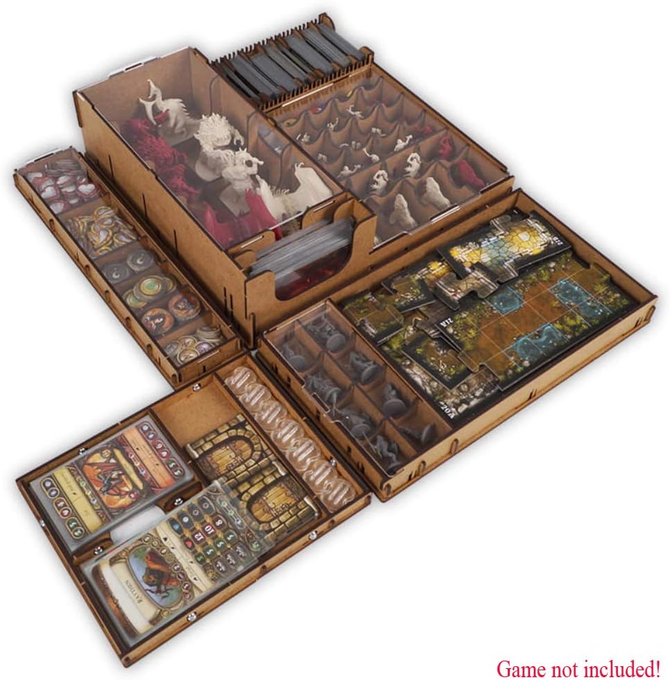 docsmagic.de Organizer Insert for Descent 2nd Edition Box - Einsatz, Descent 2nd Edition