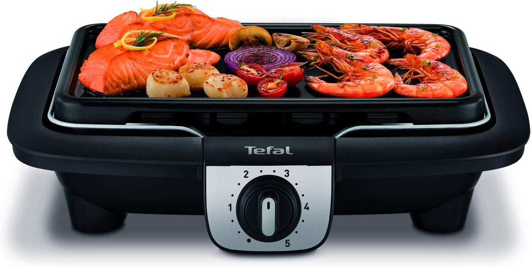 Tefal Elektrogrill, multifunktional, „Easy Grill“, 2-in-1, für BBQ-Grill und Plancha, Verwendung im