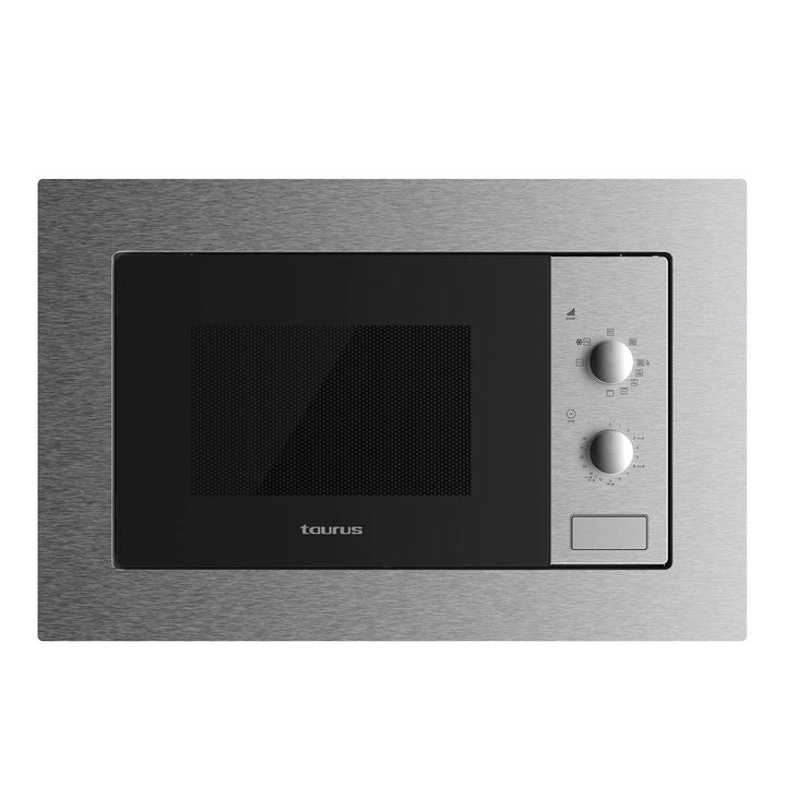 Taurus MO20IXM Einbau-Mikrowelle, 20 l Kapazität, 800 W, Grill 1000 W, 5 Leistungsstufen, 3 Kombinat