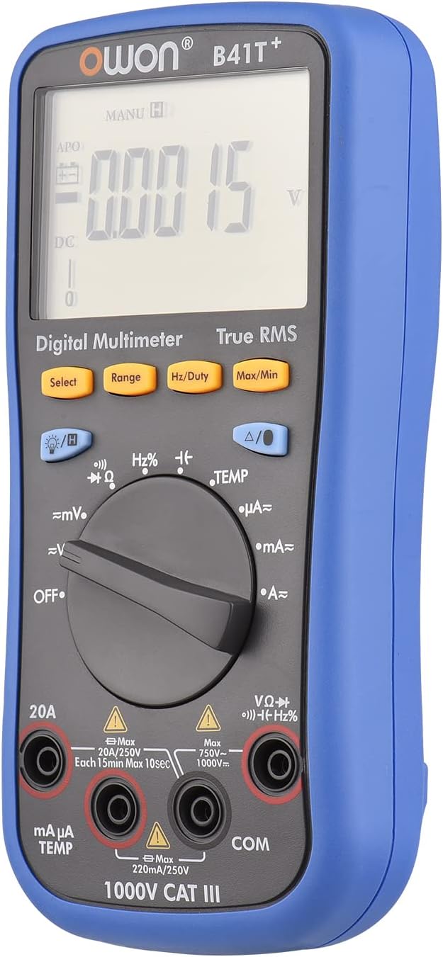 KKnoon B41T+ Digitales BT-Multimeter mit Offline-Aufzeichnung 22000 Counts True RMS Auto-Ranging Ele