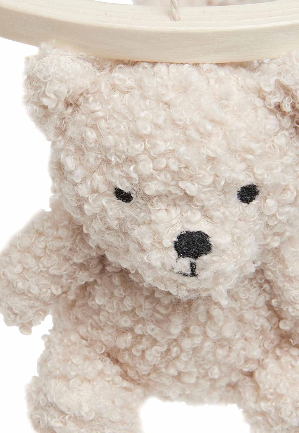 Jollein Mobile - Teddy Bear - Wild Rose/Naturel - Für Mädchen und Jungen - Für Babybett und Kinderbe