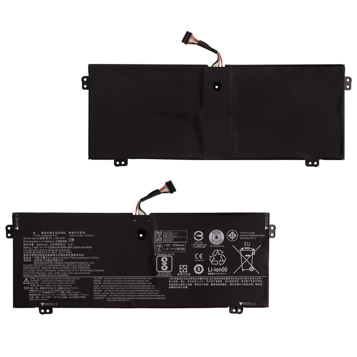 E-yiiviil Ersatzakku L16L4PB1 L16C4PB1 L16M4PB1 Kompatibel mit Lenovo Yoga 720-13IKB 730-13IKB