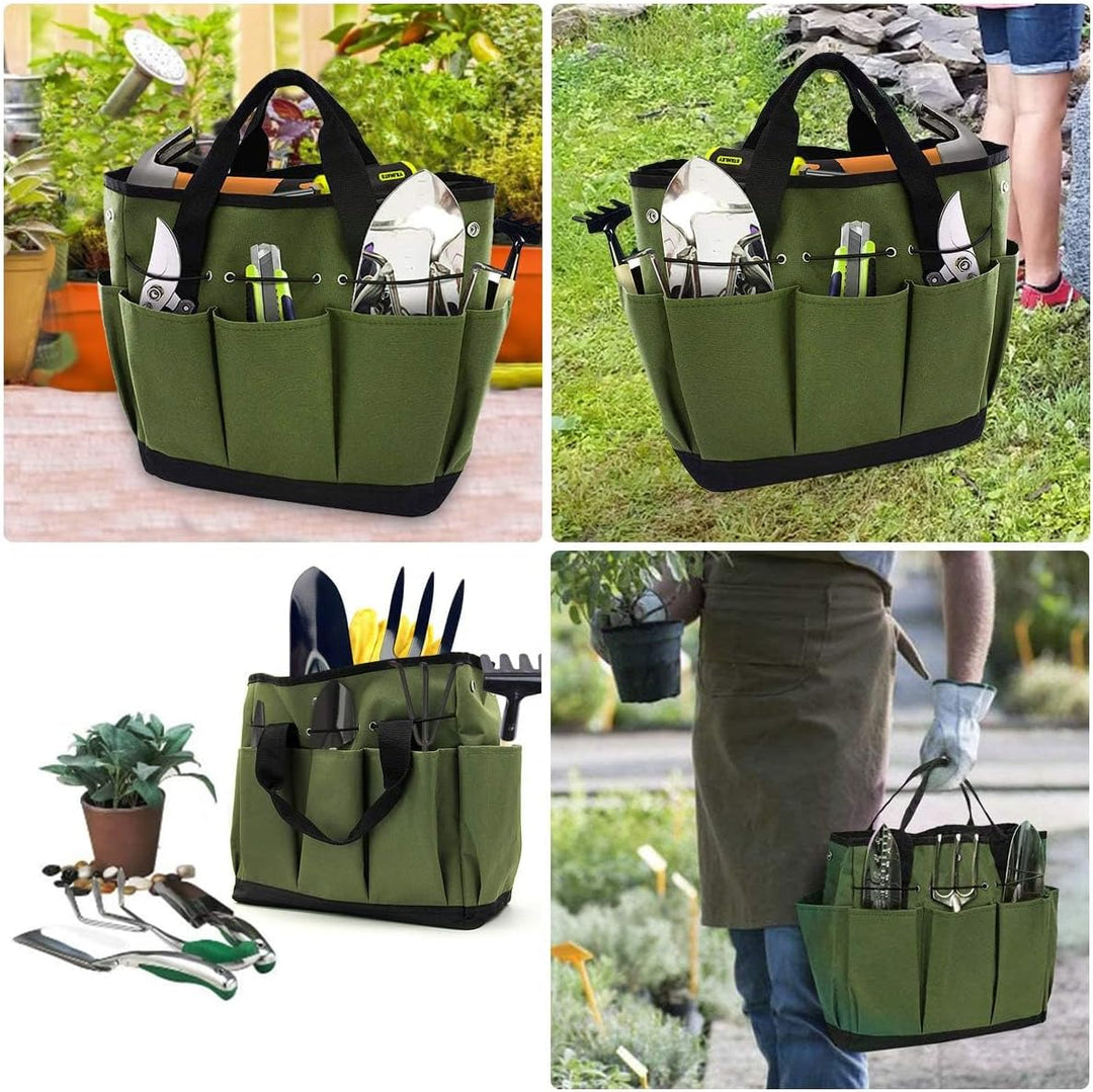 Ledeak Garten Werkzeugtasche, Multifunktionale Wasserdichte Haushalt Softbag Werkzeug Tragbare Aufbe