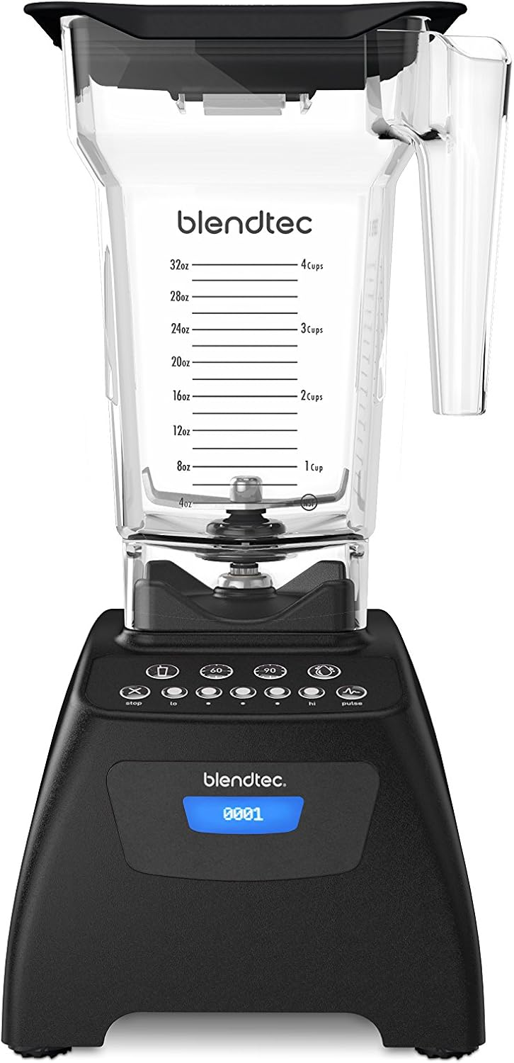 Blendtec Mixer Classic 575 – Kraftvoll & Vielseitig, 1580 Watt Motor, 4 Programme, 5 Geschwindigkeit