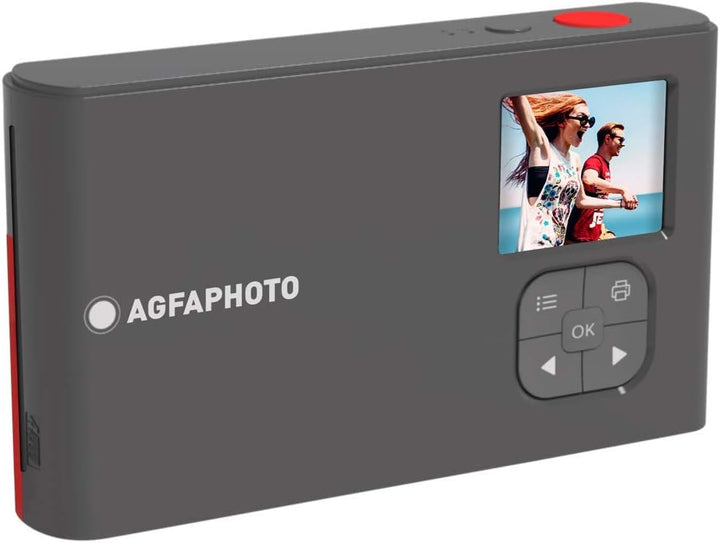 AgfaPhoto AGFA Foto, Realipix Mini S – Sofortbildkamera (Foto 5,3 x 8,6 cm – 2,1 x 3,4 Zoll, 10 MP,