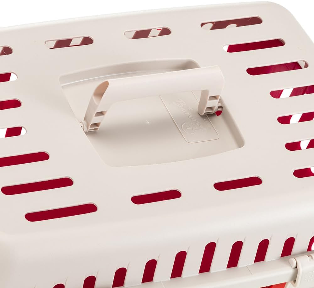 Ferplast Katzentragetasche Binny 1, Hundetragetasche, Hase, Transportbox für Haustiere, Kleine Hunde